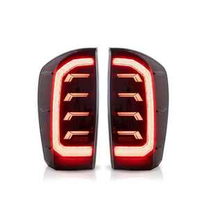 Nouveauté : Feux arrière LED pour Toyota Tacoma <span class=keywords><strong>4x4</strong></span> Pickup 2016-2021, feux arrière LED complets avec clignotants rouges, accessoires automobiles - Product Image 3