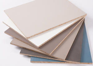 Trung quốc sản xuất bán buôn Trắng grey melamine nhiều lớp ván dăm/ván TSCA Carb keo cho đồ nội thất tủ - Product Image 6