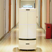 Robot de Entrega para Hoteles, Servicio Inteligente de Alimentos, Robot Autónomo Comercial para Entrega de Comida en Hoteles, Programa de Robots de Entrega - Product Image 3