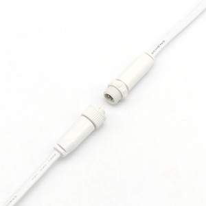 SCHENG M12 <b>Waterproof</b> Connector 2 3 5 Pin Male Female IP65 Outdoor LED Lighting <b>Cable</b> - Product Image 1