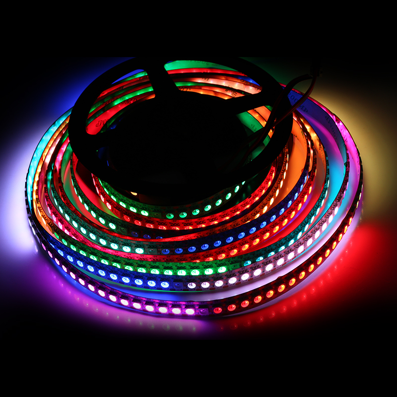 APA102 SK9822 LED Strips - 144 RGB Leds/meter - 5V Flexible