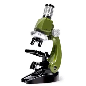 1200x Science Microscope Tige Led Éducatif Portable Microscope Jouet Pour Étudiants Et Enfants
