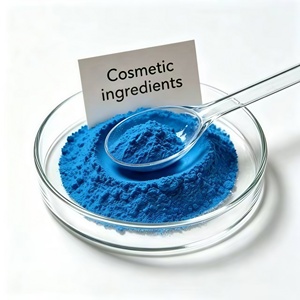 Fabricante Suministra Péptido de Cobre GHK-Cu, Ingrediente Cosmético en Polvo Azul para el Cuidado de la Piel - Product Image 2