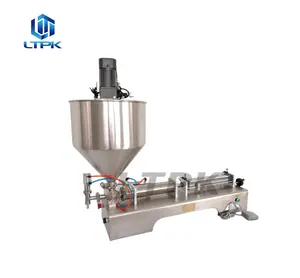 LT-GTJH1 mesin pengisi bahan kental makanan peralatan kemasan botol pengisi cairan 500ML pasokan pengisi dosis air