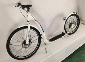 Vente en gros de trottinettes OEM style adulte trottinettes de vélo d'équilibre double absorption des chocs frein à disque grandes roues Pro Bike Scooter - Product Image 3