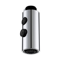 Robinet de cuisine universel à pression en ABS, avec douchette extractible, tête de robinet économiseur d'eau, adaptateur de buse de douche