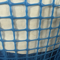 Filet en plastique HDPE durable pour l'élevage des huîtres avec service de découpe, mailles diamantées et carrées de 4 à 30 mm pour usage agricole et de jardinage