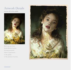 Image personnalisée de la chine, <span class=keywords><strong>peinture</strong></span> à l'huile, <span class=keywords><strong>Reproduction</strong></span> réaliste peinte à la main, Portrait de la <span class=keywords><strong>Photo</strong></span> pour l'art à domicile - Product Image 5