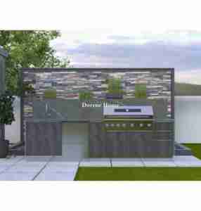 2025 dorene Hot Bán RTA ngoài trời di động tủ bếp với gas nướng tủ đông mềm đóng trượt ngăn kéo sản xuất tại Trung Quốc - Product Image 1