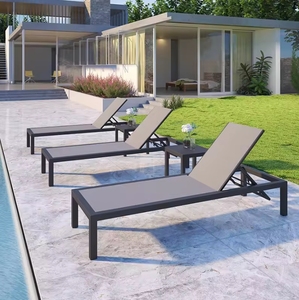 Chaises longues de haute qualité, chaises longues de plage très vendues, meubles d'extérieur pour piscine, meubles d'extérieur antiques, chaises longues de plage et d'hôtel en aluminium - Product Image 2