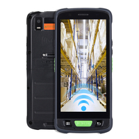 Terminal de Datos Móvil PDA, Colector con Escáner de Código de Barras Android, PDA Resistente de 3+32 GB para Gestión Minorista