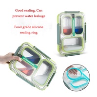 Wiederverwendbare Auslaufsichere Kinder-Schul-Essensbehälter Beheizbare Thermische Lebensmittelbehälter 304 Metall Bento Edelstahl Lunchbox