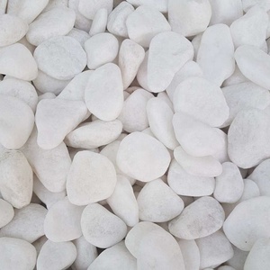 Guijarros blancos no pulidos para decoración de paisajismo y jardines - Product Image 2