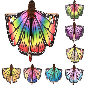 Coldker 47 – foulard à ailes de papillon Pashmina pour femmes, accessoire de Costume, collection 70925, livraison directe - Product Image 1