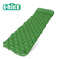 E-RIKE Tapis de camping ultraléger pour l'extérieur, matelas gonflable imperméable en TPU, matelas auto-gonflant avec oreiller