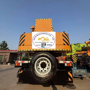 Cần cẩu 80 tấn cần cẩu di động 100 tấn cần cẩu xe tải thiết bị nặng với giá cả và điều kiện tốt - Product Image 4