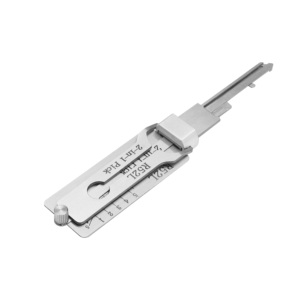 锁匠供应环宇二合一超级工具右锁镐侧R52L不锈钢无毒美国 - Product Image 5