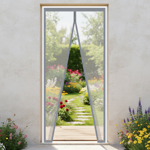 <span class=keywords><strong>Mosquitera</strong></span> Magnética Moderna 2025 de Poliéster <span class=keywords><strong>con</strong></span> Marco Completo, Malla Pequeña para Ventilación, Ideal para Dormitorio/Baño, Protección Contra Insectos - Product Image 4