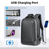 Sac à dos pour ordinateur portable HEROIC KNIGHT Oem Odm 15,6 pouces, sac à dos antivol avec port USB, sac à dos extensible, sac de voyage imperméable pour affaires