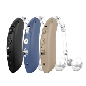 중국 제조 업체 저렴한 판매 청각 장애인 심한 청력 손실 헤드폰 충전식 디지털 보조 장치 가격표 앰프 보청기