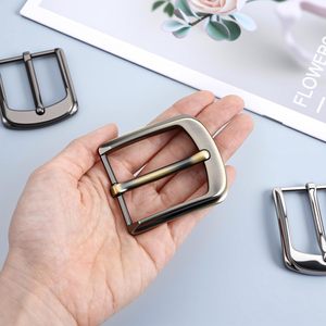 Hebilla de cinturón para hombre, hebilla de cinturón de metal, hebilla cuadrada de una sola punta, hebillas de cinturón para hombre y mujer, hebillas de repuesto plateadas - Product Image 6