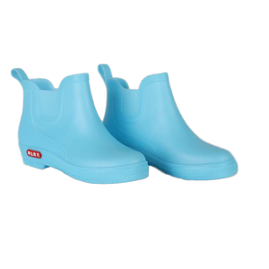 Wholesale Women's Lightweight PVC Chelsea Ankle Boots Anti-Slippery Waterproof Recyclable Rubber <b>Insole</b> for Rain Summer Winter - Product Image 2