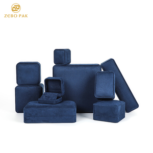 Zebo Sang Trọng Bán Buôn Hộp Đồ Trang Sức Nhựa Vòng Mặt Dây Chuyền Vòng Cổ Bông Tai Hộp Đồ Trang Sức Cho Đồ Trang Sức Bao Bì - Product Image 4