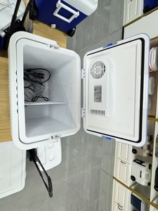 Tùy Chỉnh <span class=keywords><strong>24L</strong></span> Xách Tay Mini Tủ Lạnh Điện 12V Xe Tủ Lạnh PP Chất Liệu Nóng Mát Hộp Cho Thực Phẩm Nhiệt Ngoài Trời Tủ Đông - Product Image 4