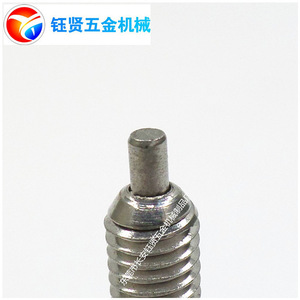 Yx M5 <b>Flat</b> Head <b>Screw</b> Spring Steel Ball Locking Non Standard Hand Tightening <b>Screw</b> Metric Grade A Stainless Steel - Product Image 4