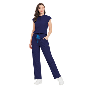Conjuntos de Uniformes Médicos Personalizados 42393; Uniformes Unisex Casuales, Blusas para Mujer, Estilo Elegante, Ropa de Enfermería - Product Image 1