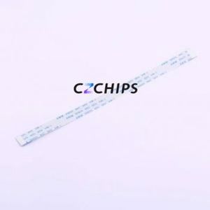 HX FFC-1.0-8P-150mm FFC Cable (Flexible Flat Cable) P=1mm Connector 8P 1mm 0.3mm Non-Inverting - Product Image 1