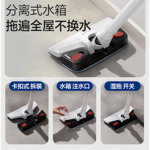 เครื่องดูดฝุ่นแบบมีสาย AUX รุ่น AXS-527 เครื่องดูดฝุ่นแบบแห้งแบบมือถือน้ำหนักเบาพร้อมหัวดูด 4-6 หัวสำหรับทำความสะอาดพรมพื้นบ้าน - Product Image 2