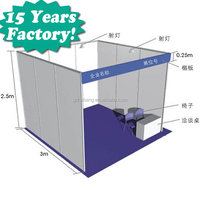 2023 Chine Import Expo Poids léger Standard 3X3 Stand de stand standard à vendre