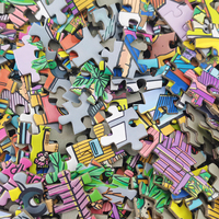Service complet sur mesure pour la fabrication de jeux de puzzles en papier 16x20, personnalisation en gros de 100, 200, 4000 pièces
