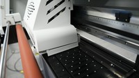 Baru Digital A1 24 inci 60 cm 3 4 kepala I3200 Roll untuk Roll Uvdtf Uv Dtf stiker cetak Printer dengan Laminator Uv Dtf