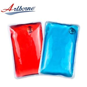 Coussin chauffant auto-chauffant en <span class=keywords><strong>gel</strong></span> Artborne, forme carrée bleue, 15x10cm, chauffe-mains, chauffe-corps, chauffe-mains réutilisable - Product Image 2