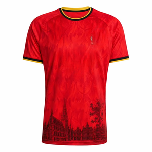 2026 <strong>World</strong> National Team Uniform Wc <strong>Football</strong> Shirt Home Away Customized Custom Thailand Quality Men Belgie Belgium Soccer <strong>Jersey</strong> - Product Image 2