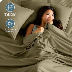 Parure de draps en microfibre très populaire, facile <span class=keywords><strong>d</strong></span>'entretien, douce pour la peau, confort durable pour la chambre à coucher - Product Image 5