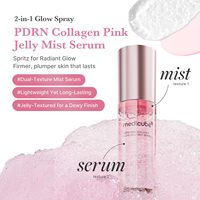Sérum Brume Double Texture Éclat au Collagène Rose Medicube avec Niacinamide, Glutathion et Sérum Céramique
