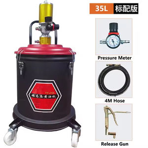 Fábrica profesional 35L Cubo Aire Operado Automático Neumático Grasa Lubricador Pistola Grasa Bomba - Product Image 4
