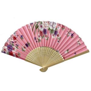 Éventails pliants japonais en papier de bambou personnalisés style fleur japonaise pour mariage, vente en gros - Product Image 6