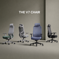 Nouvelle Chaise de Bureau Commerciale Ergonomique Moderne Ultra Confortable avec Soutien Lombaire, Pivotante, en Maille, Inclinable et Réglable pour Conférence et Travail