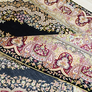 Alfombra Persa de Terciopelo de 91x137cm, Hecha a Mano, Anudada a Mano, de Pakistán, Turquía, Hali, Alfombra de Seda de Estambul - Product Image 6