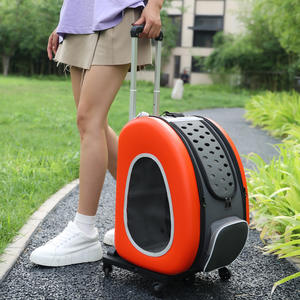 Yüksek kalite siyah ikiz çift bardak tutucu ile evcil hayvan arabası katlanabilir köpek Pram ve küçük kediler için bisiklet römorku kafes tarzı - Product Image 3