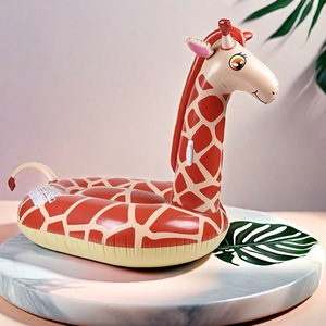 JOSEN Jirafa Hinchable Moderna para Montar, Flotador de PVC con Forma de Animal, Silla de Playa, Cama Flotante, Juguete Acuático, Balsa, Suministrado por Fábrica - Product Image 1