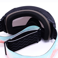 Lunettes de ski polarisées Snowledge avec lentilles interchangeables magnétiques UV400, monture intégrale, sangle réglable pour le ski