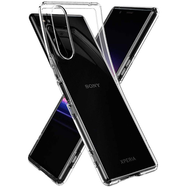 Clear Soft TPU Phone Case for Sony Xperia 1 VII XZ5 10 VI 5 V 1 IV ACE III 5 II Transparent Protection Back Cover