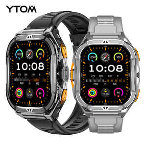 Montre connectée étanche GPS X5 Amoled 5ATM pour hommes avec boussole GNSS double bande intégrée, montre connectée sportive PK <span class=keywords><strong>T</strong></span>-<span class=keywords><strong>Rex</strong></span> 3 - Product Image 1
