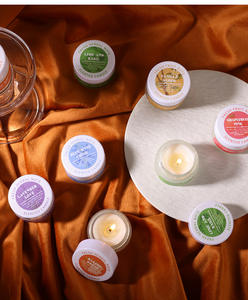 LANJO <b>Mini</b> Candy Colored Soy Wax Handmade Aromatherapy Candles 15g for Diwali and Bars Luxury Glass <b>Bottle</b> Private Label - Product Image 2