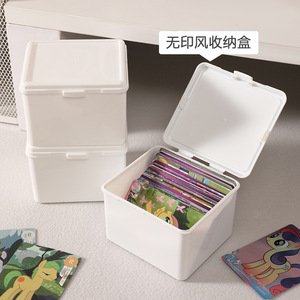 Card Storage Box Rectangle Covered Small Medium Large Size Plastic Organizer Bin For My Little Pony Cards - Product Image 5